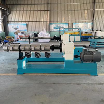 دستگاه اکسترودر تک پیچ 80-150 کیلوگرم بر ساعت برای لوله راه راه تک دیواره HDPE PP PE
